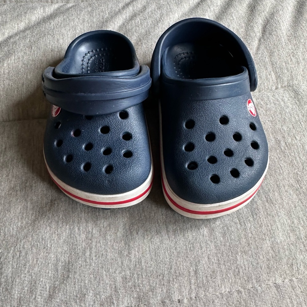 Crocs Classic Clog Navy/Red | Toddler Size C5